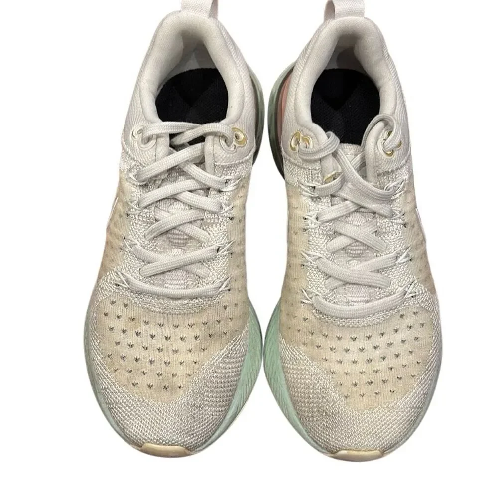Nike React Infinity Run Flyknit – Phantom/Pink/Mint | Women’s Size 5.5
